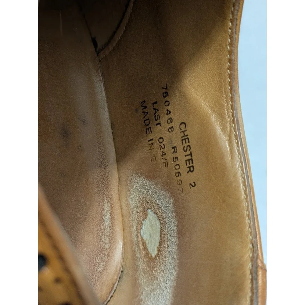 Loake 1880 Chester Shoes Sz 8 US 41 EU Made In England Wing Tip Luxury‎ Capsule